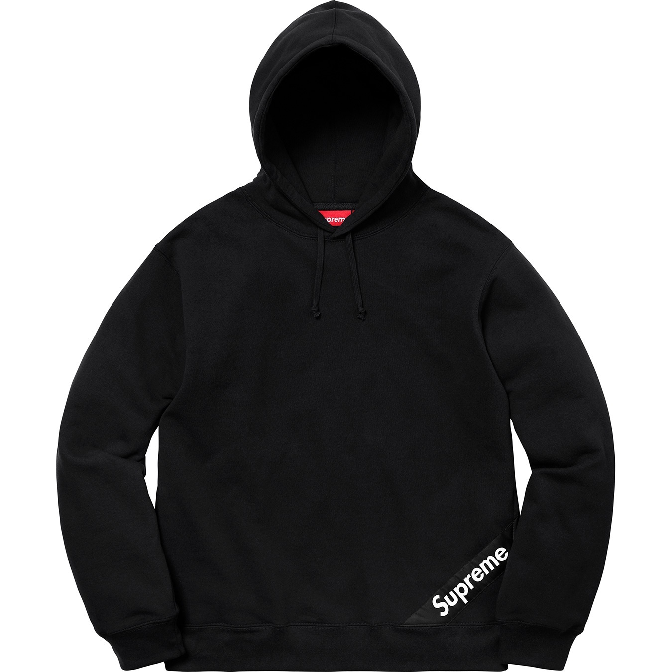 Corner Label Hooded Sweatshirt view 7